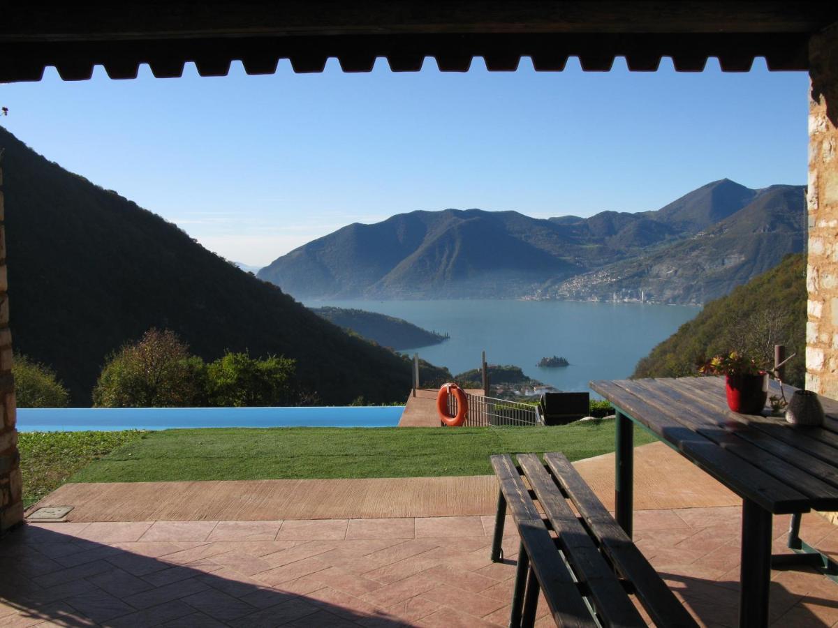 Chalet Della Rota Marone Exteriör bild
