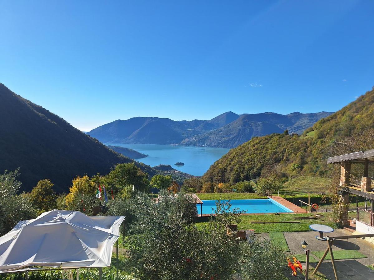 Chalet Della Rota Marone Exteriör bild