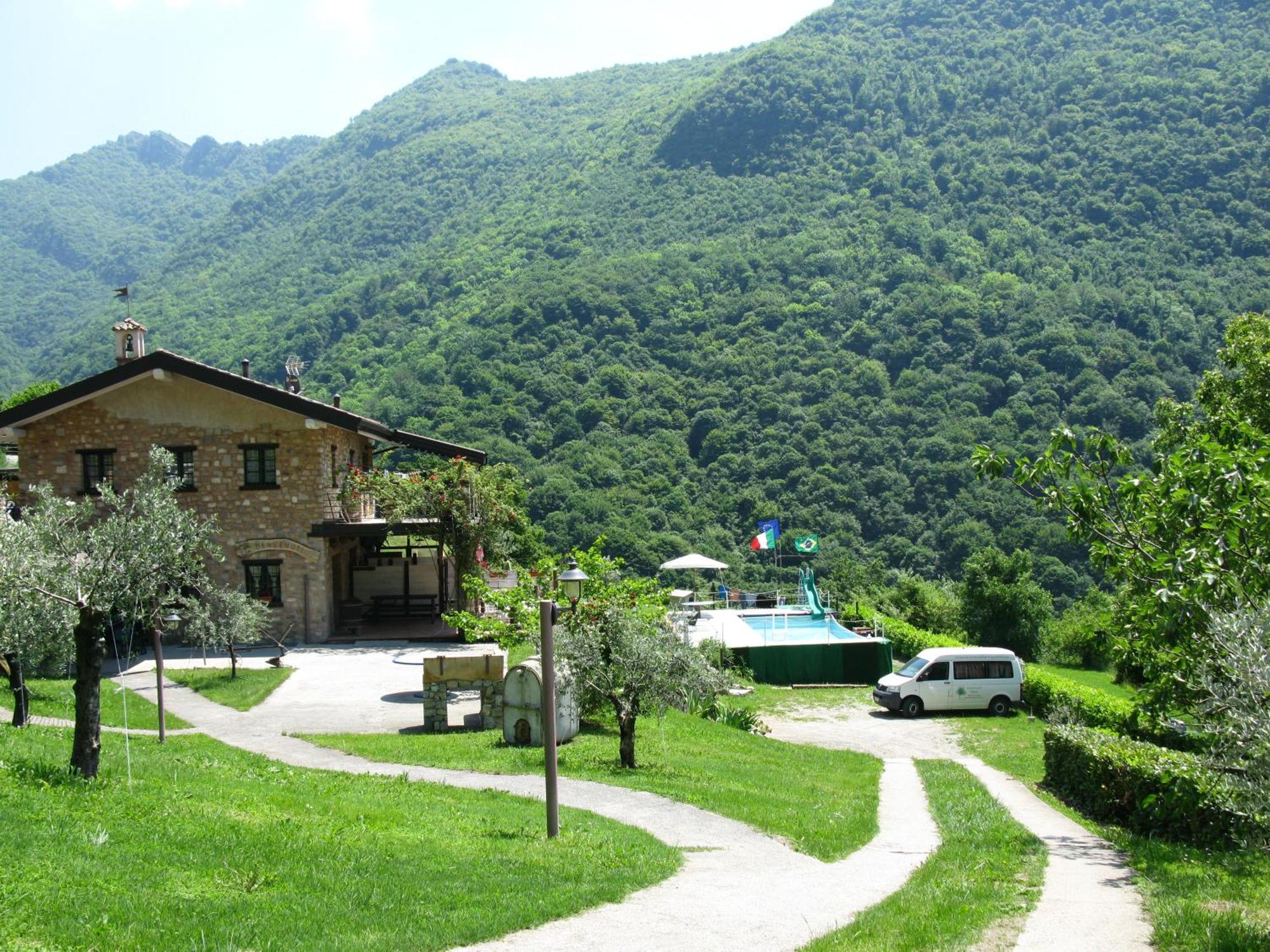 Chalet Della Rota Marone Exteriör bild
