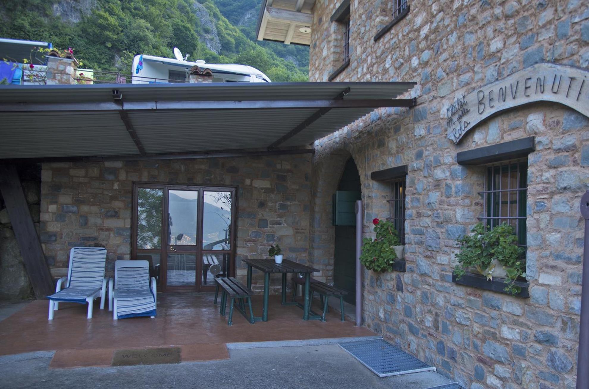 Chalet Della Rota Marone Exteriör bild